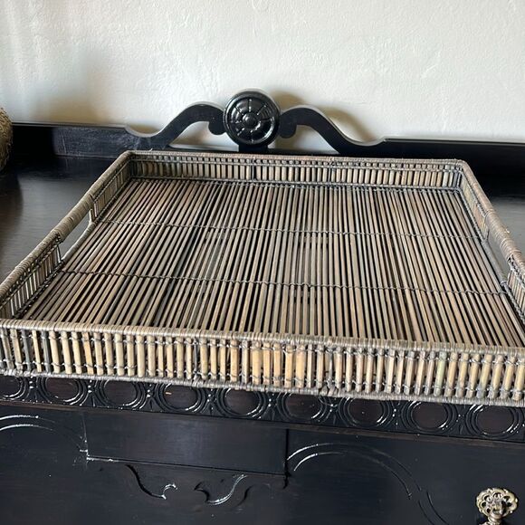 Pottery Barn Bamboo Tray - Picture 6 of 10